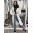 Cardigan dlhý pletený dlhý rukáv dámsky (M/L/XL ONE SIZE) TALIANSKA MÓDA IMD24468/DR M/L/XLbílá