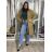 Cardigan dlhý pletený dlhý rukáv dámsky (M/L/XL ONE SIZE) TALIANSKA MÓDA IMD24468/DR M/L/XLbílá
