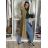 Cardigan dlouhý pletený dlouhý rukáv dámský (M/L/XL ONE SIZE) ITALSKÁ MÓDA IMD24468