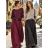 Nohavice elegantní s opaskom dámske ETTODI (S/M/L ONE SIZE) TALIANSKA MÓDA IMSM26701/DUR S/M/L čierna