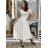 Šaty dlouhé letní krátký rukáv dámské (S/M/L ONE SIZE) ITALSKÁ MÓDA IM425MARIA-M/DU S/M/L tmavě modrá