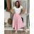 Nohavice letné háremky dlhé dámske (S/M/L ONE SIZE) TALIANSKA MÓDA IMD24199/DUR S/M/L světle modrá