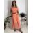 Šaty voľnočasové letné krátky rukáv dámske ISSI (S/M/L ONE SIZE) TALIANSKA MÓDA IMSM26301/DUR tmavě modrá S/M/L