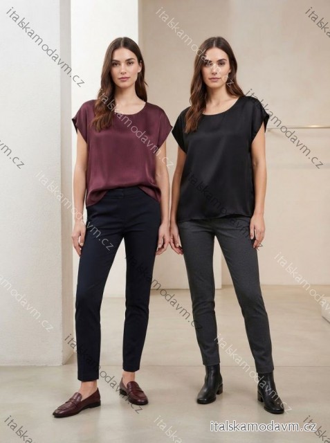 Tunika/blúzka krátký rukáv dámska SALMA(S/M/L ONE SIZE) TALIANSKA MODA IM326020/DUR