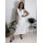Šaty letné bez rukávu dámske  (S/M/L ONE SIZE) TALIANSKA MÓDA IM7250222/DR červená S/M/L