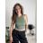 Top croptop na ramínka dámský (XS/S/M ONE SIZE) ITALSKÁ MÓDA IMPLP2620270040/DR biela XS/S/M