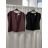 Tunika/blúzka krátký rukáv dámska SALMA(S/M/L ONE SIZE) TALIANSKA MODA IM326020/DUR S/M/L biela