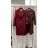 Kabát dlouhý s páskem dlhý rukáv dámsky (S/M/L ONE SIZE) TALIANSKA MÓDA IMWDLN26030/DUR S/M/L hnědá světlá