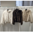 Bunda bomber teddy dlhý rukáv dámska (S/M/L ONE SIZE) TALIANSKA MÓDA IMC261009/DUR S/M/L tmavo hnedá
