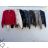 Mikina s kapucňou na zips dlhý rukáv dámska nadrozmer (44/46/48 ONE SIZE) TALIANSKA MÓDA IMD26117