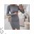 Šaty úpletové s rolákom dlhý rukáv dámske (S/M/L ONE SIZE) TALIANSKA MÓDA IMD26139