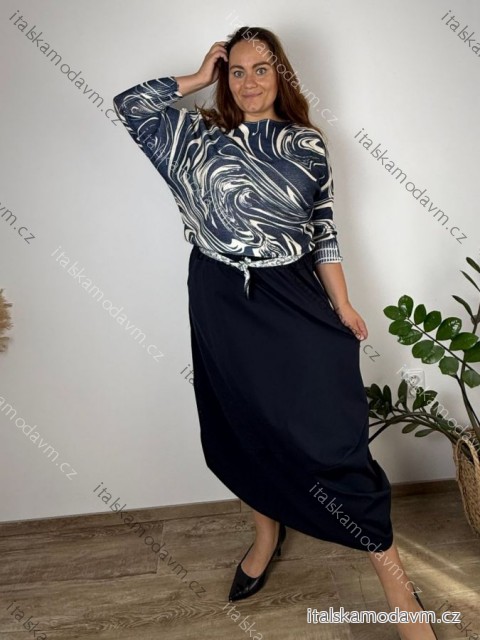 Sveter dlhý rukáv dámsky ZORIAA (M/L/XL ONE SIZE) TALIANSKA MÓDA IMSM26715