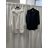 Košile saténová dlouhý rukáv dámské (S/M/L ONE SIZE) ITALSKá MóDA IM3261515
