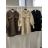Kabát beránkový na knoflíky dlouhý rukáv dámský (S/M/L ONE SIZE) INDICKÁ MÓDA IMWBC26003