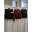 Mikina dlhý rukáv dámska (S/M/L ONE SIZE) TALIANSKA MÓDA IMSM26725/DUR S/M/L čierna
