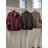 Bunda bavlněná na zip oversize s kapucí dlouhý rukáv dámská (M/LXL ONE SIZE) ITALSKÁ MÓDA IMSM262566/DUR M/L/XL světle béžová
