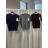 Sveter úpletový krátky rukáv dámsky (S/M/L ONE SIZE) TALIANSKA MÓDA Mmb26b-615+2/DUR S/M/L šedá
