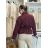 Kabátek oversize s páskem dlouhý rukáv dámský (M/L ONE SIZE) ITALSKÁ MÓDA IMD261002/DUR M/L Černá