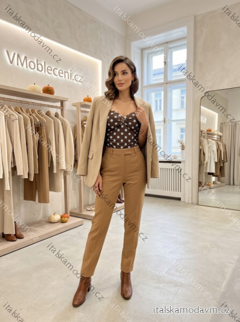 Body na ramínka dámské (S/M ONE SIZE) ITALSKÁ MÓDA IMWBC26002/DUR