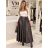 Sukňa s páskem dlhá dámska (S/M/L ONE SIZE) TALIANSKA MóDA IMSM267394