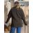 Kabát dlhý rukáv dámsky (S/M/L ONE SIZE) TALIANSKA MÓDA IMWKH26010/DUR S/M/L čierna