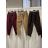 Nohavice strečové dlhé dámske (S/M/L ONE SIZE) IMPOZ2663187/DUR S/M/L béžová